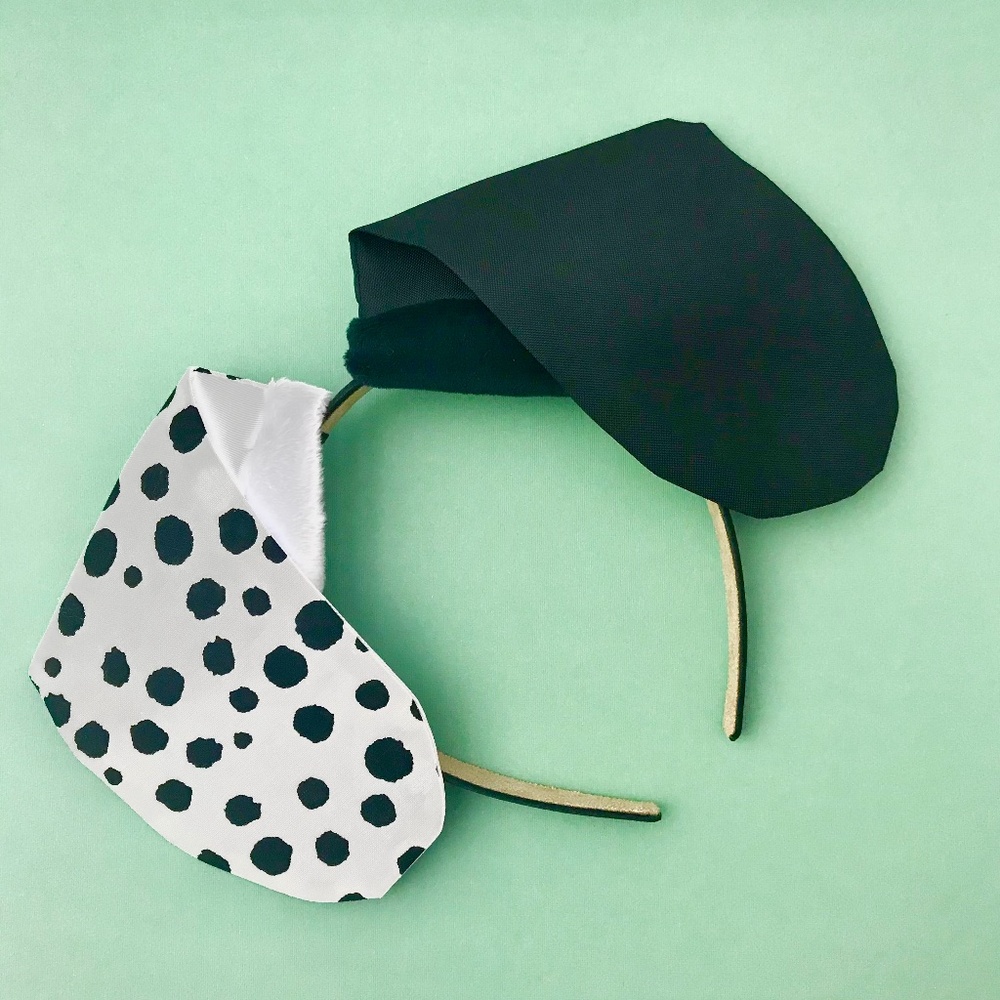 Dalmatian Ears Headband, Costume for Kids and Adults, Party Hats Halloween